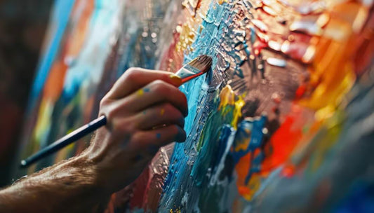 Gel Brushstroke vs. Traditional Canvas Print