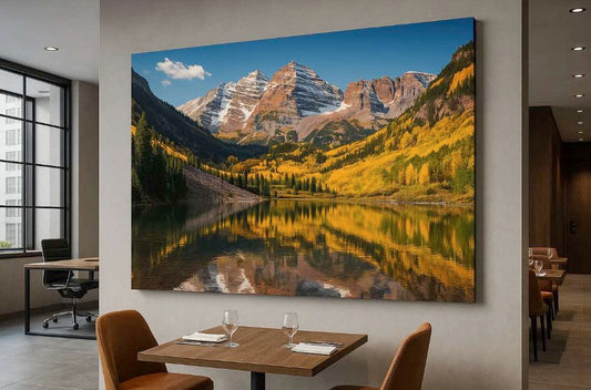 Extra Large Canvas Prints for Commercial Spaces: Offices, Restaurants & Hotels