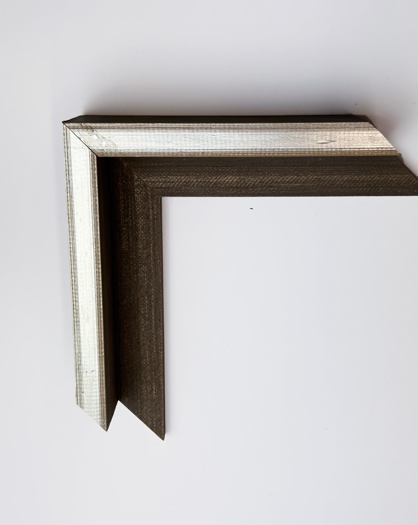 Capri White Wood Floater Frames - Atlanta Canvas and Print