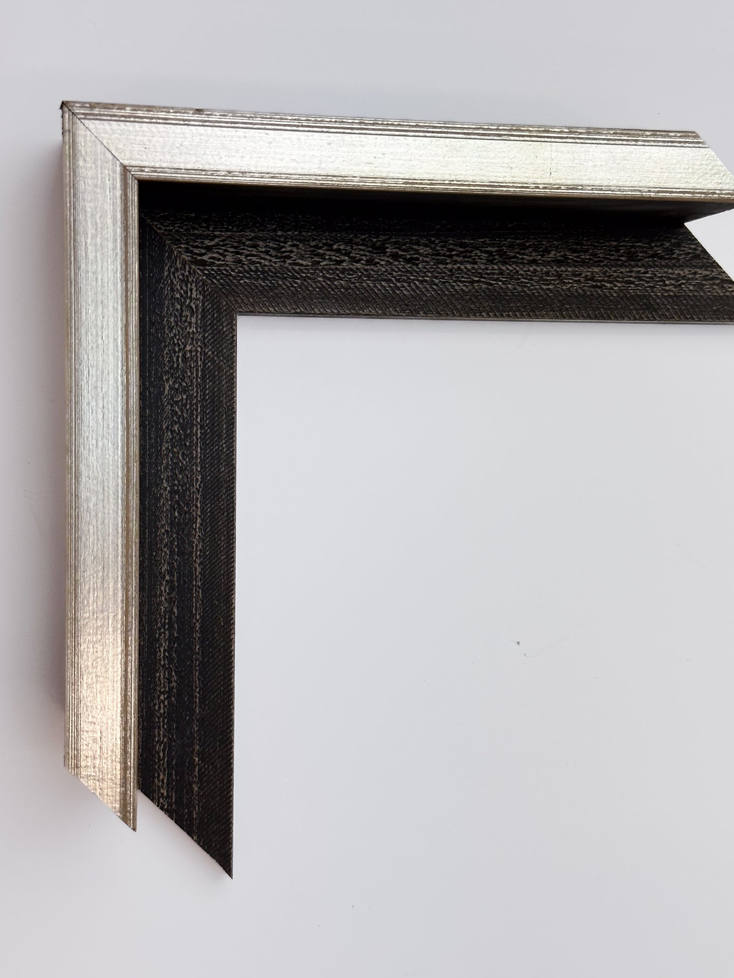 Capri White Wood Floater Frames - Atlanta Canvas and Print
