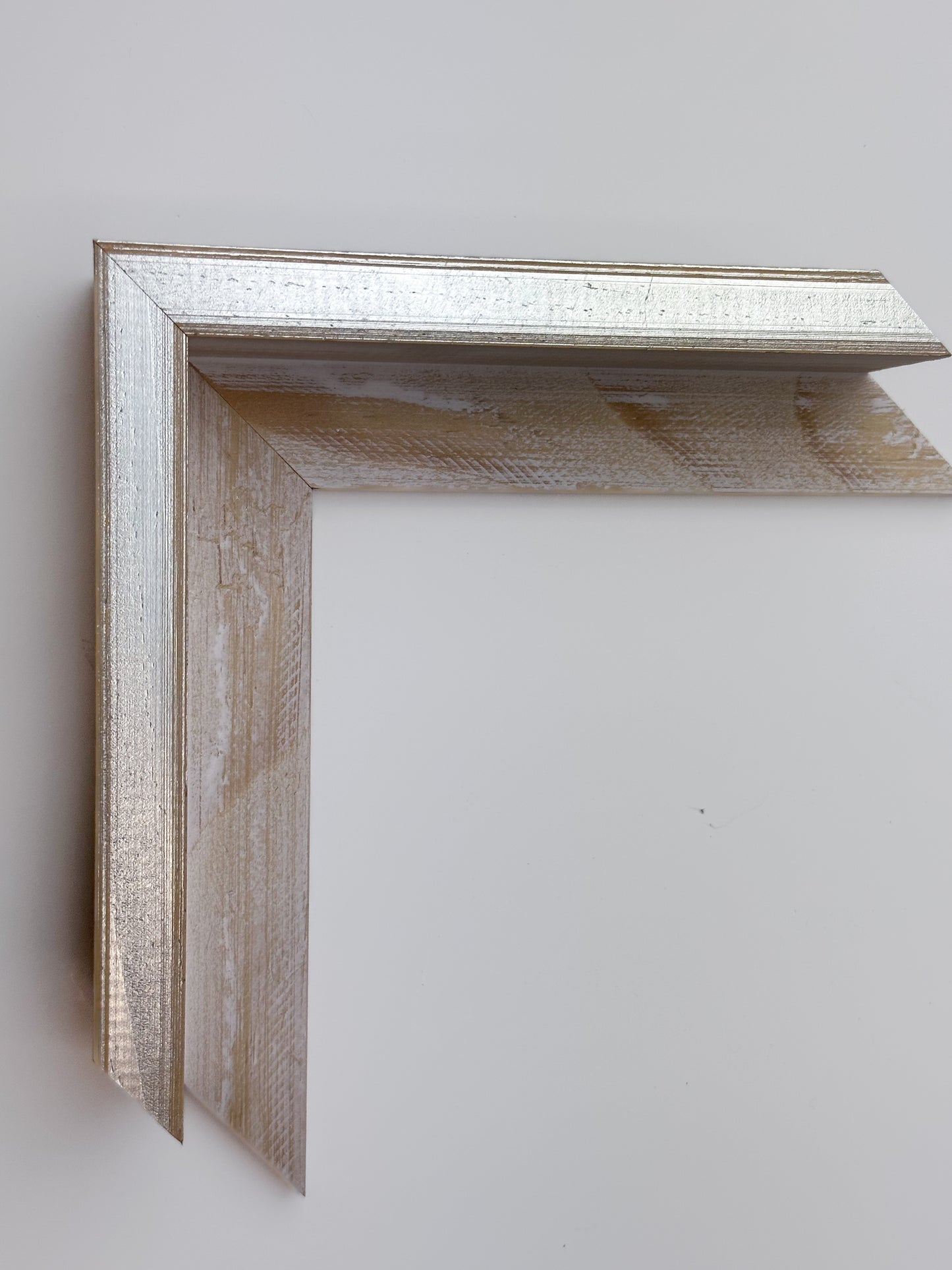 Capri White Wood Floater Frames - Atlanta Canvas and Print
