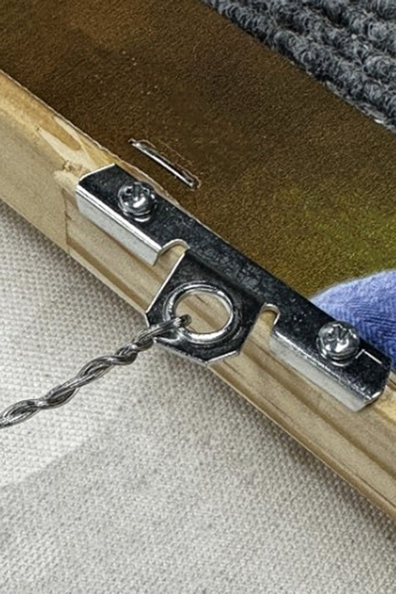 Add a Hanger Wire for Your Canvas - Atlanta Canvas and Print