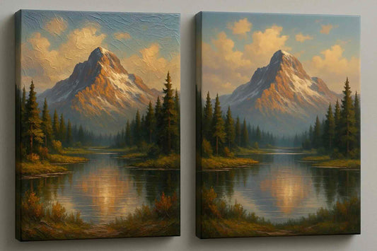 Custom Gel Brushstrokes vs. Standard Prints